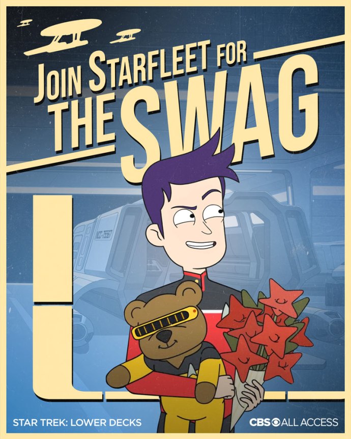 Join Starfleet for the swag!
